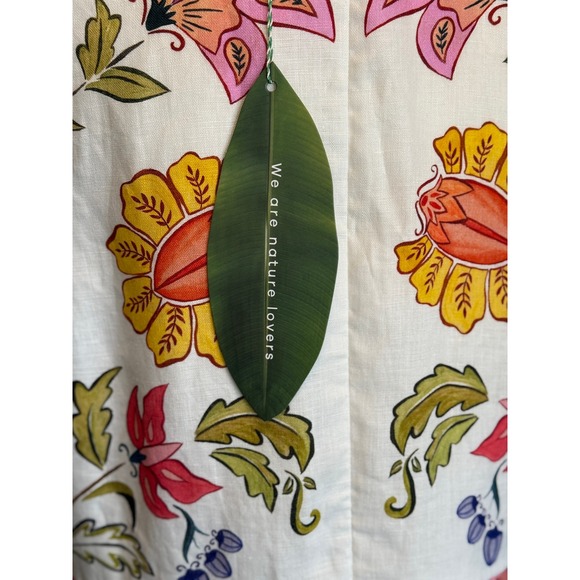 NWT Farm Rio Maxi Dress Sleeveless Tiered V Neck Floral Boho Resort - Picture 7 of 16